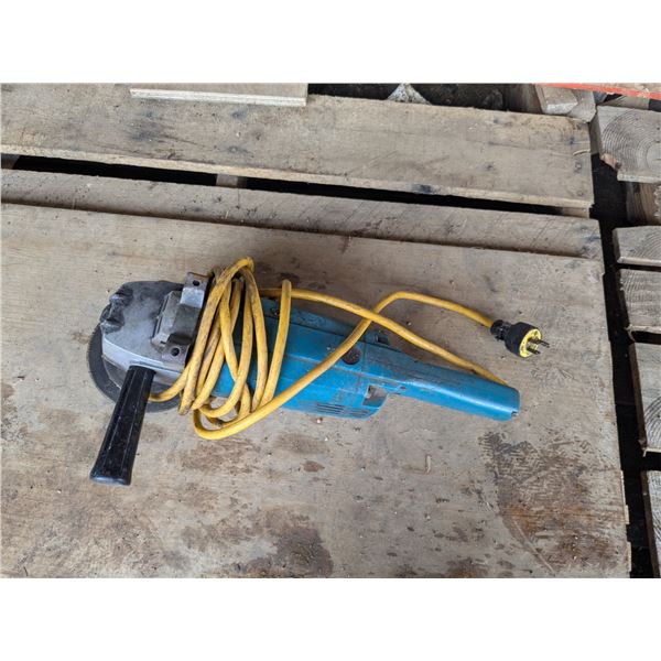 Makita 6" angle grinder, tested-works