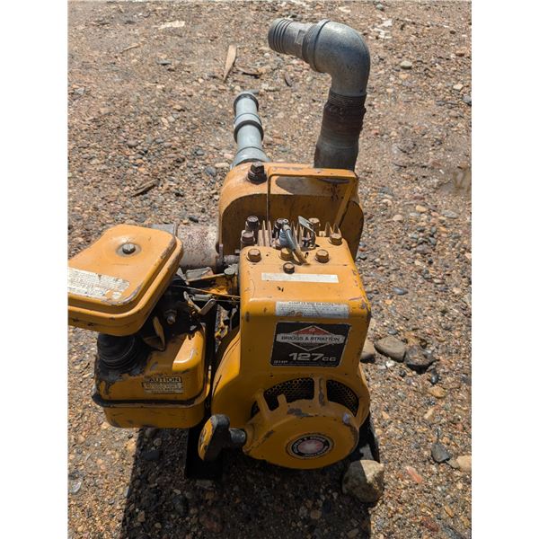 2" water pump Briggs and Stratton, 127cc, 3HP,