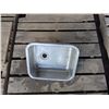 Image 1 : Stainless steel sink, 16"x14"x4.5"