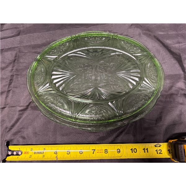 Vintage Uranium Glass Bowl