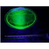 Image 2 : Vintage Uranium Glass Bowl