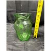 Image 6 : Vintage Uranium Glass Pitcher **Cracked Rim