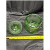 Image 4 : Vintage Uranium Glass Jar with Lid