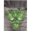 Image 4 : (6) Vintage Uranium Glasses