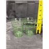 Image 1 : (2) Vintage Uranium Glasses
