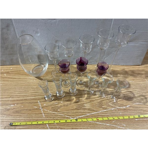 Lot of Misc. Glassware