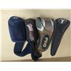 Image 1 : 4 golf club head cover socks