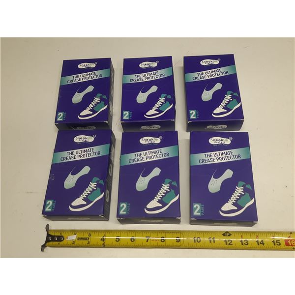(6) Box of SneakAir Protect shoe crease protectors designed to prevent toe-box wrinkles in sneakers.