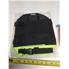 Image 2 : Neon Green Dog Life Jacket (Size Medium) and Orange Kuoser reflective safety vest for dogs. (Size Sm