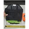 Image 3 : Neon Green Dog Life Jacket (Size Medium) and Orange Kuoser reflective safety vest for dogs. (Size Sm