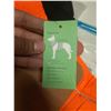 Image 5 : Neon Green Dog Life Jacket (Size Medium) and Orange Kuoser reflective safety vest for dogs. (Size Sm