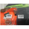Image 6 : Neon Green Dog Life Jacket (Size Medium) and Orange Kuoser reflective safety vest for dogs. (Size Sm