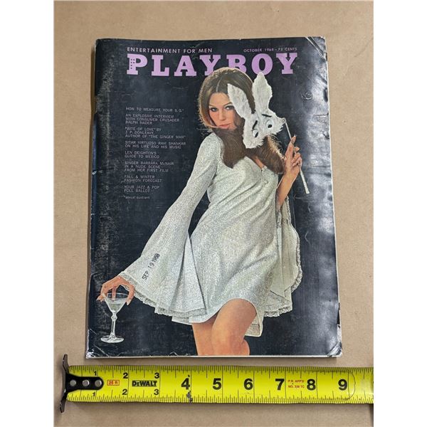 1968 Playboy Magazine.