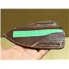 Image 5 : 512 Layer High Carban Damacus Steal Knife features a handle crafted from a combination of wood, bras