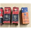 Image 3 : Collection of vintage radio vacuum tubes from various brands, including RCA, Marconi, Philco, and Ge