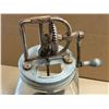 Image 2 : Antique Dazey glass butter churn.