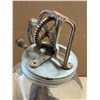 Image 3 : Antique Dazey glass butter churn.
