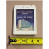 Image 1 : Vintage Ford Motor Company "Stereo for Today" promotional 8-track tape featuring a snowy image of th