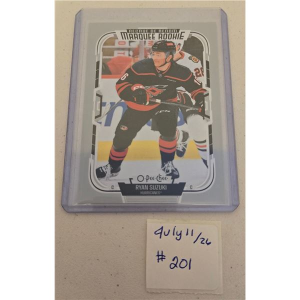 Ryan Suzuki Rookie Card