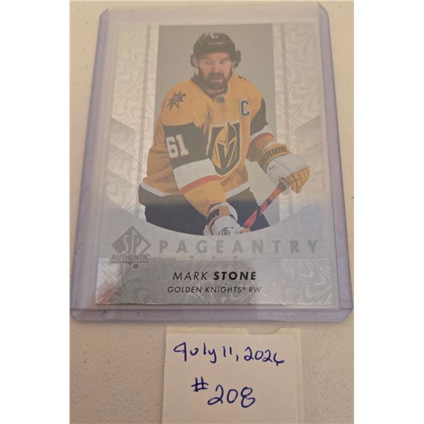 Mark Stone Pageantry Hockey Card