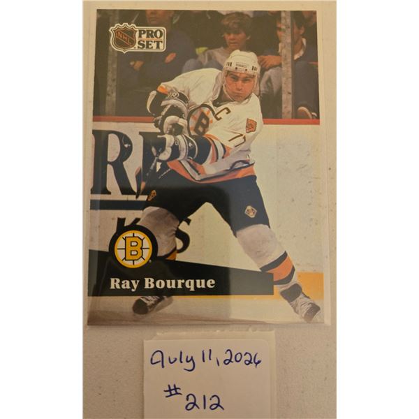 Ray Bourque Hockey Card