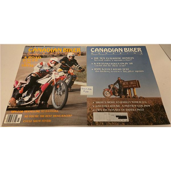 Canadian Biker Magazine - Set of Two