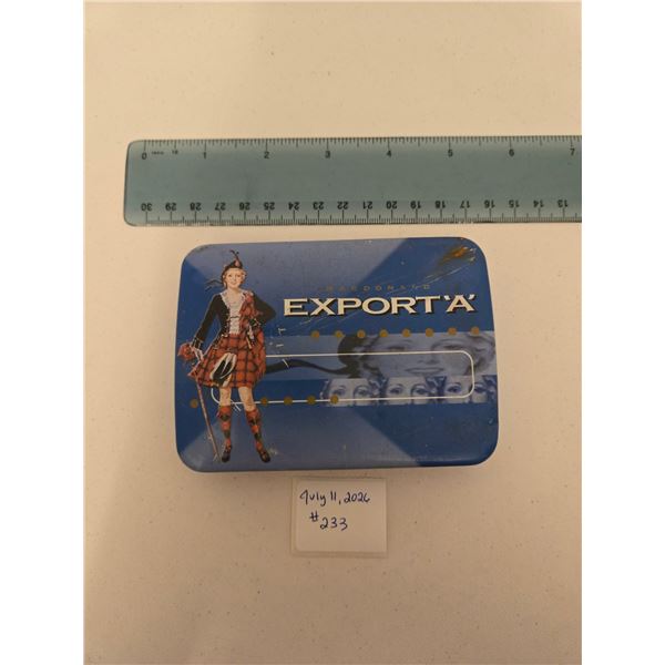 Export A Tin
