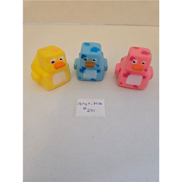 Three Rubber Ducks