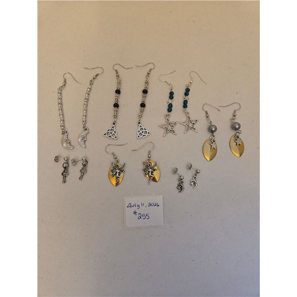 Seven Pairs of Assorted Earrings