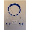 Image 1 : Blue Necklace with Matching Earrings
