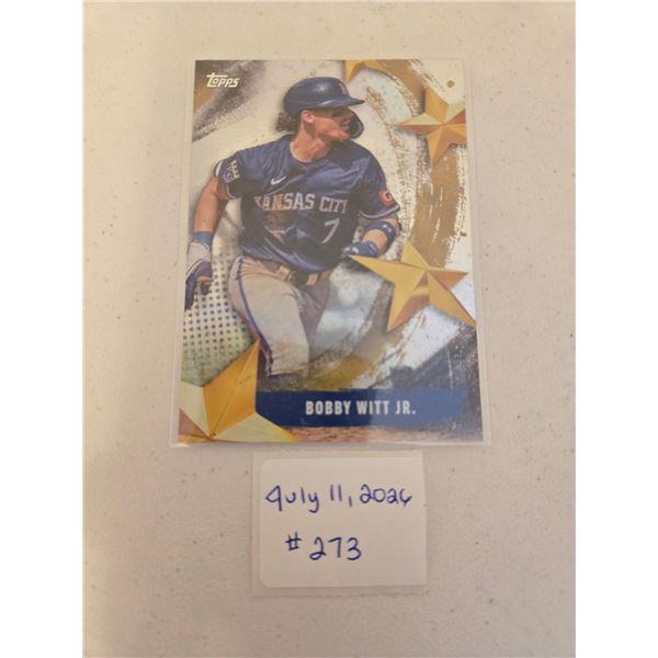 Bobby Witt Jr. Baseball Card