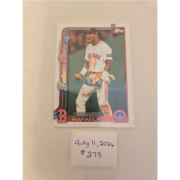 Ceddanne Rafaela Future Stars Baseball Card