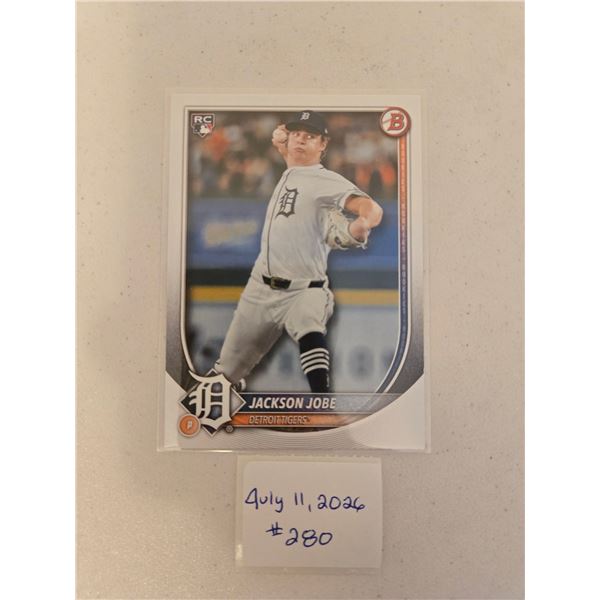Jackson Jobe Rookie Card