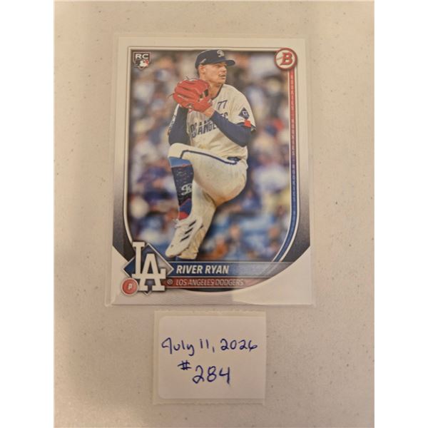 River Ryan Rookie Card