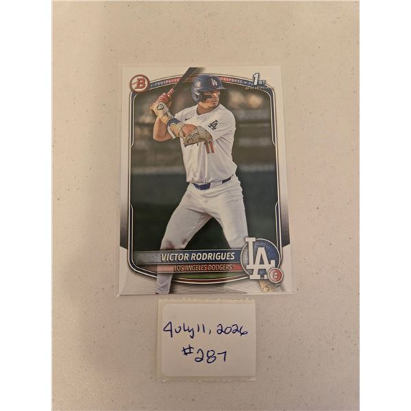 Victor Rodrigues Prospect Card