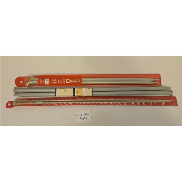 Thee Pairs of Giant Knitting Needles