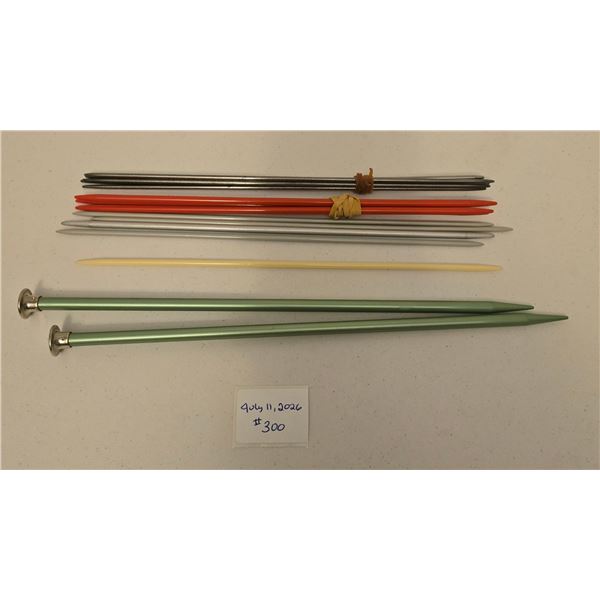 Various Knitting Needles