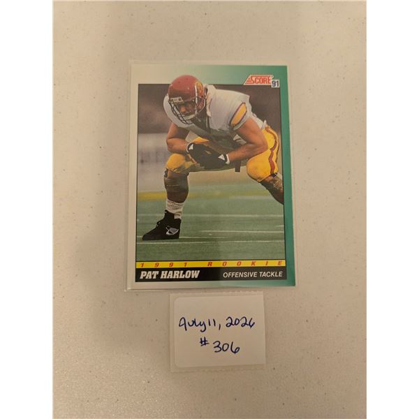 Pat Harlow Rookie Card