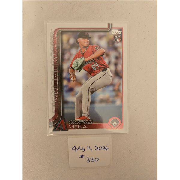Cristian Mena Rookie Card