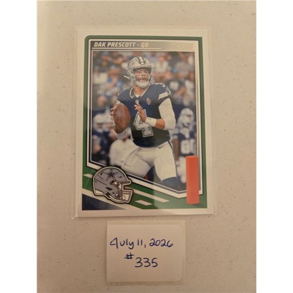 Dak Prescott Football Card