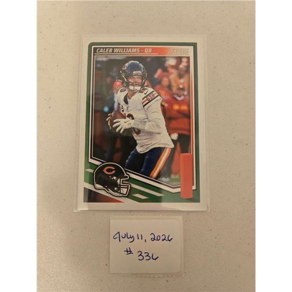 Caleb Williams Football Card