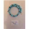 Image 1 : Teal Bracelet with Star Charms
