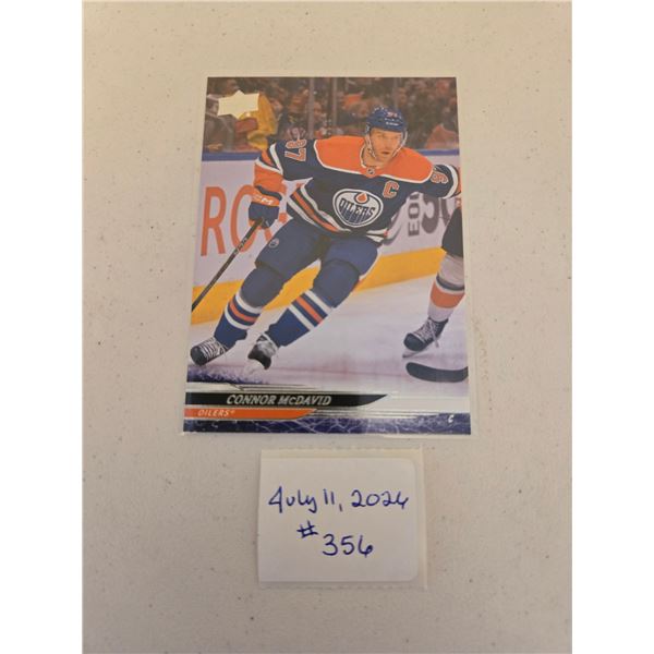 Connor McDavid Hockey Card