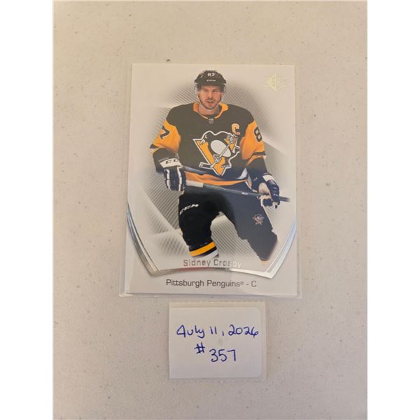 Sidney Crosby Hockey Card