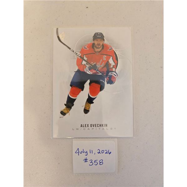 Alex Ovechkin Hockey Card