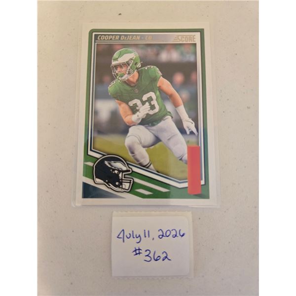 Cooper DeJean Football Card