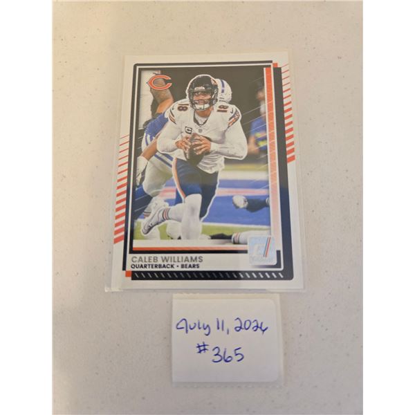 Caleb Williams Football Card