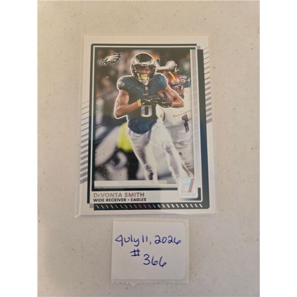 DeVonta Smith Football Card