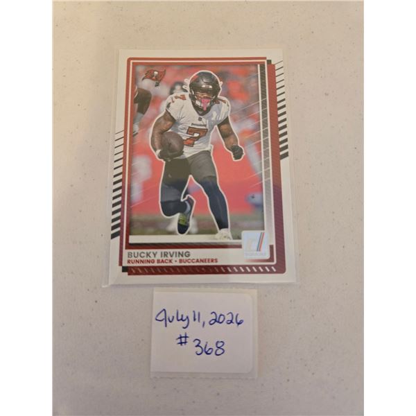 Bucky Irving Football Card