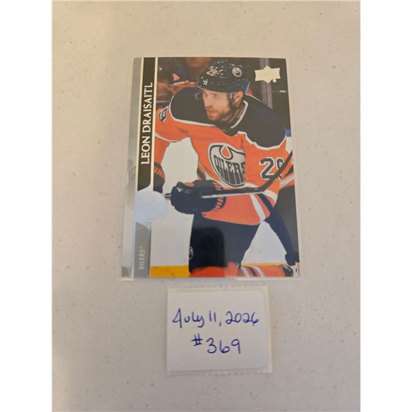Leon Draisaitl Hockey Card